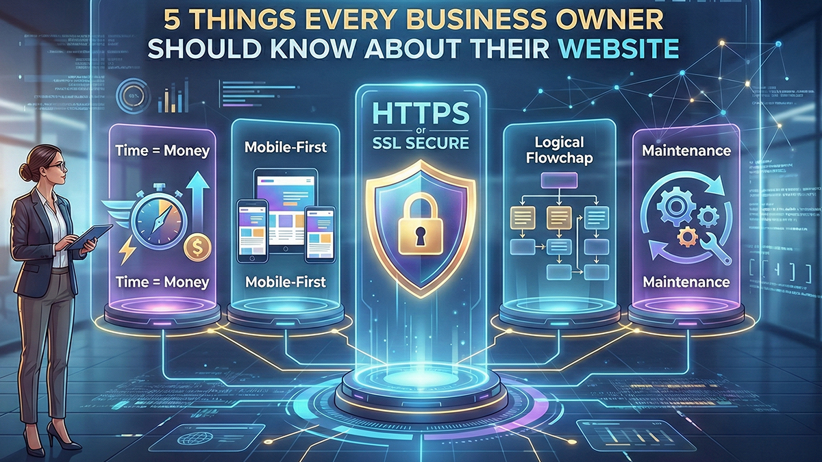5 Things Every Business Owner Should Know About Their Website