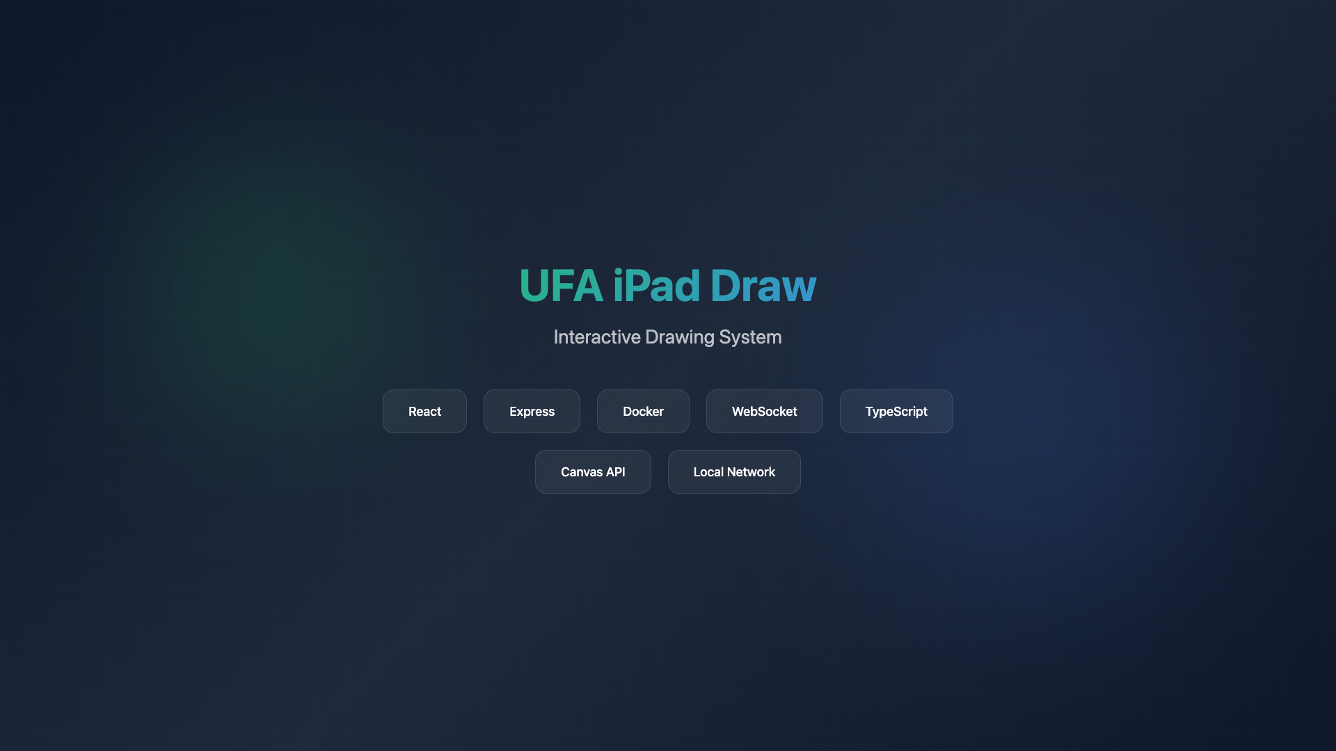 UFA iPad Draw - Interaktív Rajzoló Rendszer